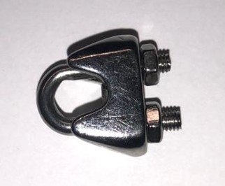 Mastzubehör: Drahtseilklemme 3 mm