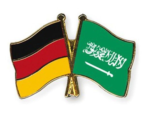 Deutschland - Saudi-Arabien Anstecknadel