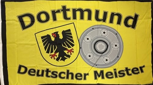 Dortmund Deutscher Meister - preiswerte Alternative: 150 x 90 cm