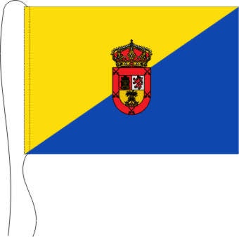 Gran Canaria - Tischflagge 25 x 15 cm