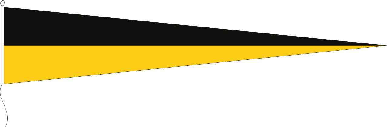 Baden-Württemberg ohne Wappen - Langwimpel