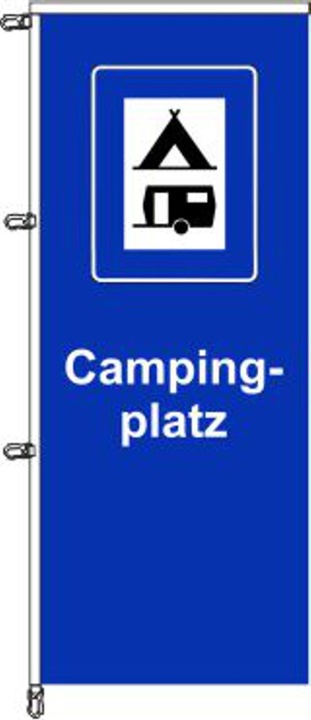 Campingplatz (2) - Auslegerflagge