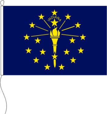 Indiana (USA) - Querformatflagge