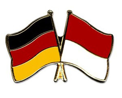 Deutschland - Monaco Anstecknadel