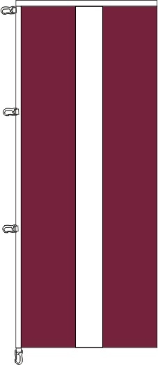 Lettland - Auslegerflagge