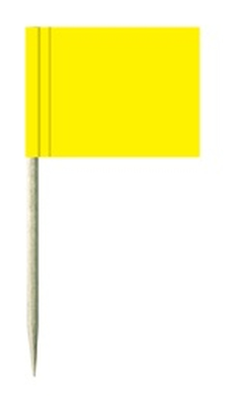 Farbe gelb (1 VE = 50 Stück) - Käsepicker