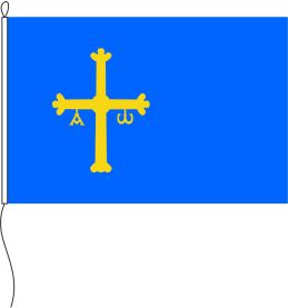 Asturien (Spanien) - Querformatflagge