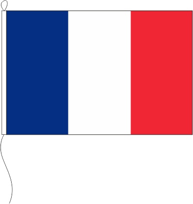 Frankreich - Tischflagge 15 x 10 cm