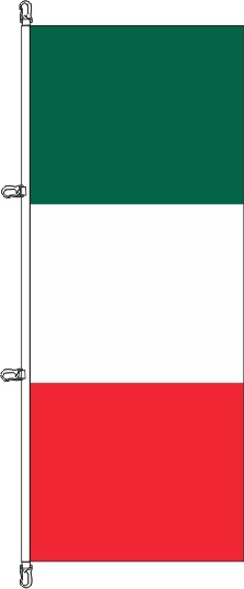 Italien - Hochformatflagge