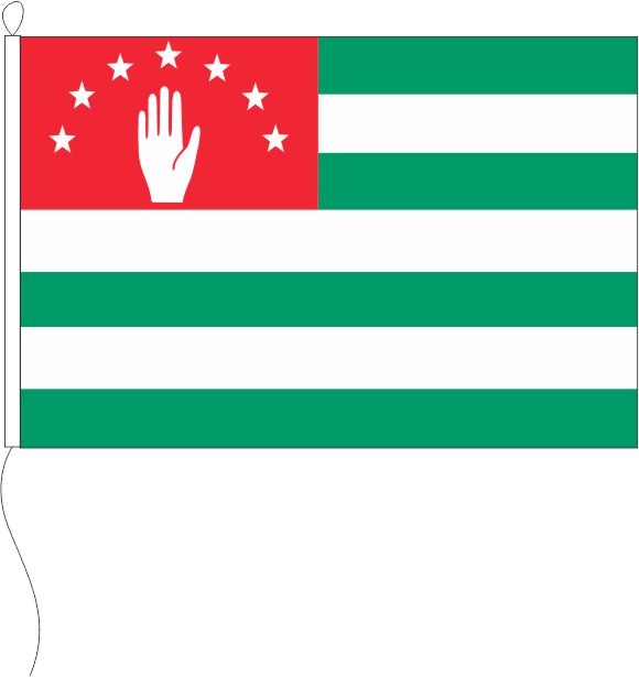 Abchasien - Querformatflagge