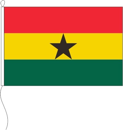 Ghana - Querformatflagge