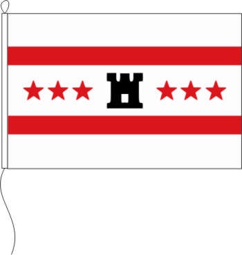 Drenthe (Niederlande) - Querformatflagge