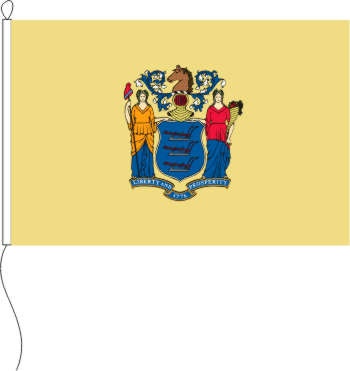 New Jersey (USA) - Querformatflagge