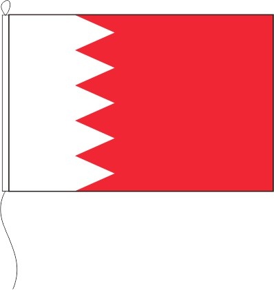 Bahrain - Tischflagge 15 x 10 cm