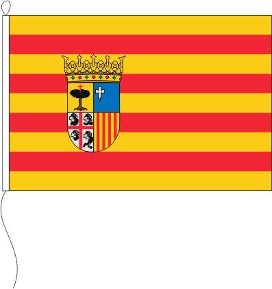 Aragonien (Spanien) - Querformatflagge
