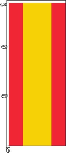 Spanien ohne Wappen - Auslegerflagge