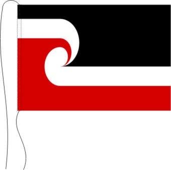 Maori - Tischflagge 25 x 15 cm