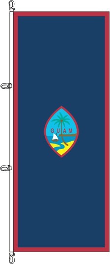 Guam - Hochformatflagge