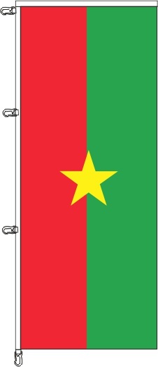 Burkina Faso - Auslegerflagge