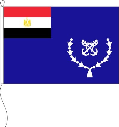 Ägypten Marineflagge - Querformatflagge