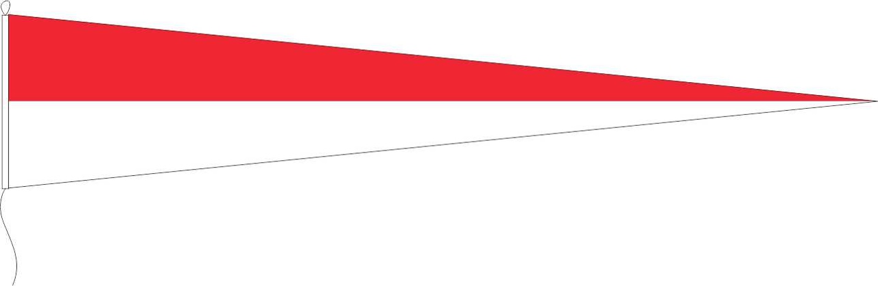 Brandenburg ohne Wappen - Langwimpel