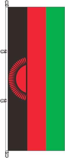 Malawi - Hochformatflagge