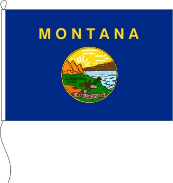 Montana (USA) - Querformatflagge
