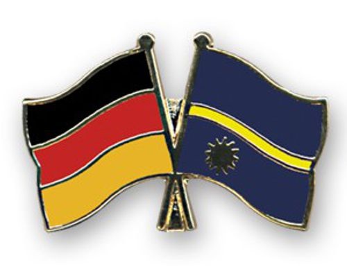 Deutschland - Nauru Anstecknadel
