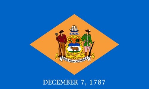 Delaware (USA) - Querformatflagge