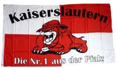 Kaiserslautern Bulldog Fan - preiswerte Alternative: 150 x 90 cm