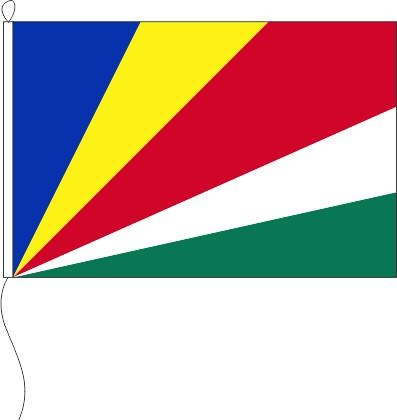 Seychellen - Querformatflagge