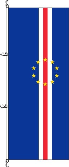 Kap Verde - Hochformatflagge