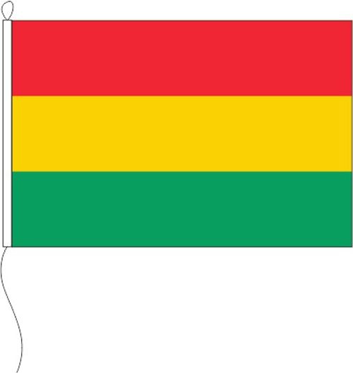 Bolivien - Tischflagge 15 x 10 cm
