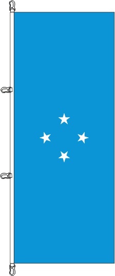 Mikronesien - Hochformatflagge