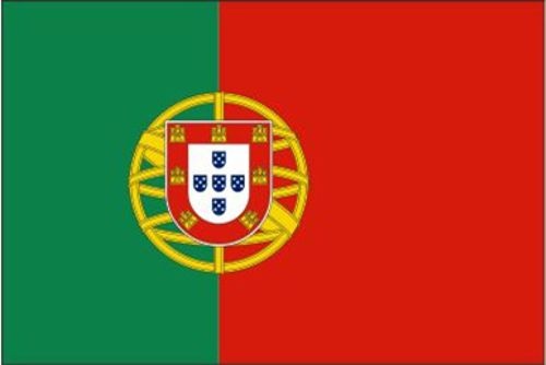 Portugal Anstecknadel rechteckig