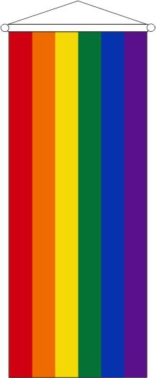Regenbogen - Bannerfahne