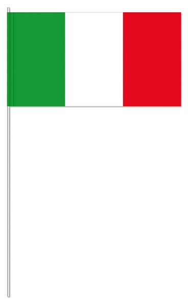 Italien (1 VE = 50 Stück) - Papierfahnen