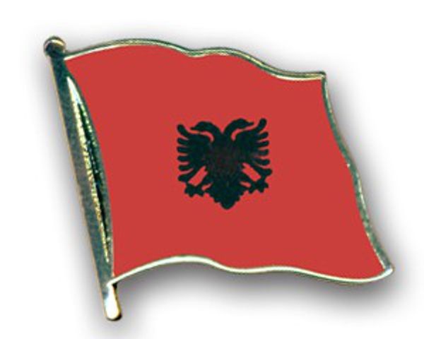 Albanien Anstecknadel