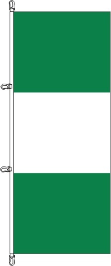 Nigeria - Hochformatflagge