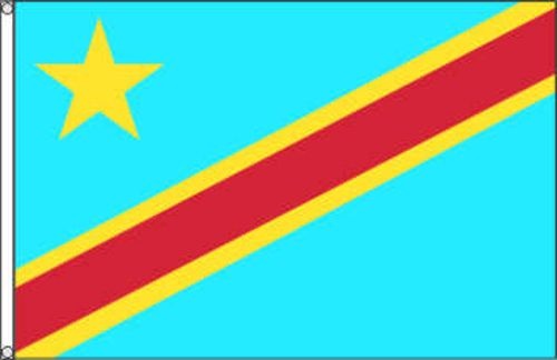 Kongo (Demokr. Republik, Kinshasa) - preiswerte Alternative: 150 x 90 cm