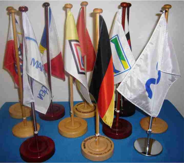 Logo Tischflagge - Digitaldruck - Tischflagge