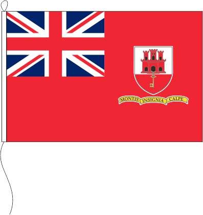 Gibraltar Handelsflagge - Querformatflagge