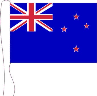 Neuseeland - Tischflagge 25 x 15 cm