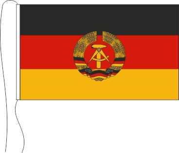 DDR - Tischflagge 25 x 15 cm