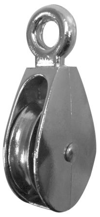 Blockseilrolle 40 mm Ø mit fester Öse