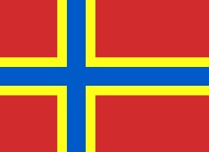 Orkney - Querformatflagge