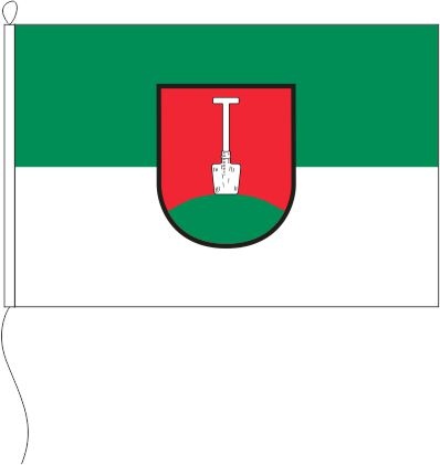 Borstel (Jork) grün - Flagge Borstel (Jork) 150 x 100 cm Marinflag