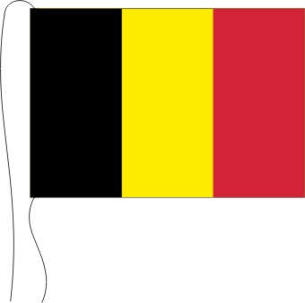 Belgien - Tischflagge 25 x 15 cm