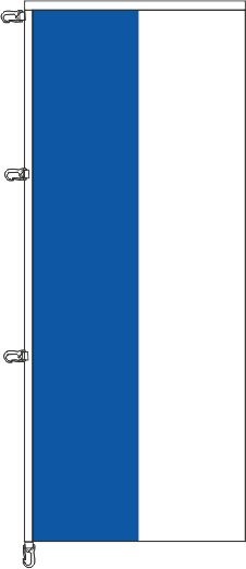 Darmstadt ohne Wappen - Auslegerflagge