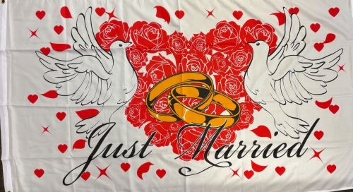Just Married (1) - preiswerte Alternative: 150 x 90 cm